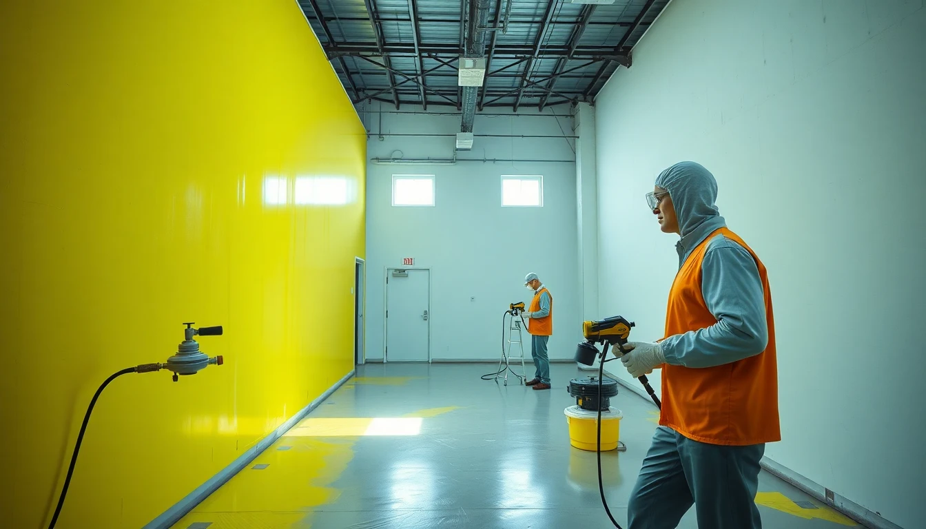 Commercial Space Painting & Repainting